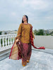 Gulnaar 3pc Dress with FARSHI SHALWAR